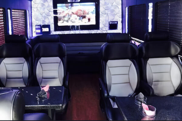 luxury party bus